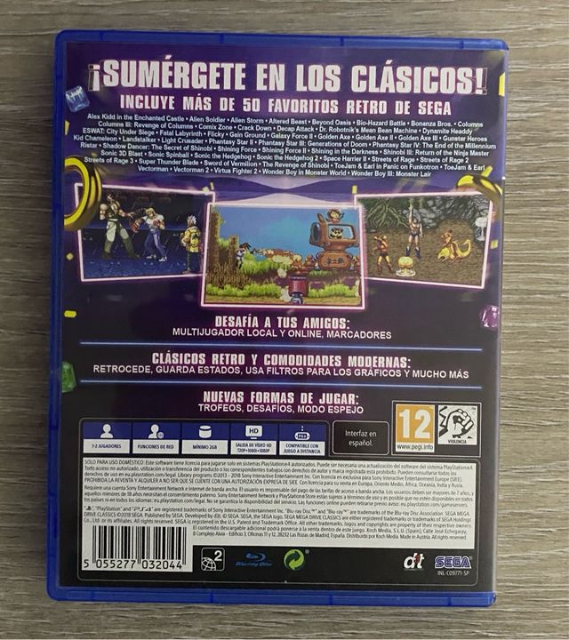 SEGA Mega Drive Classics PS4