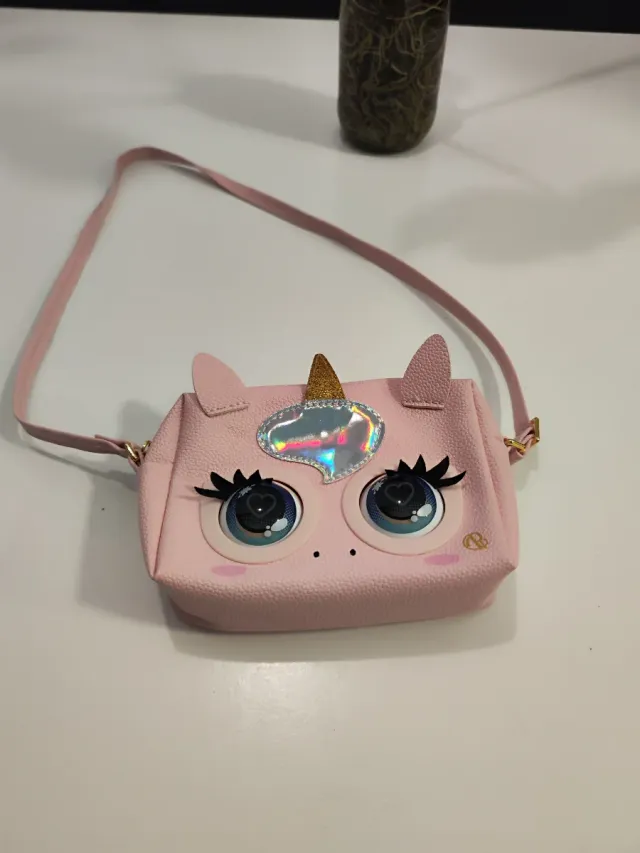 Bolso Pets Unicornio Interactivo Rosa