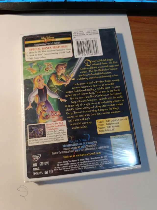 DVD Il Calderino Nero Walt Disney