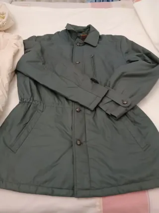 2 Anorak largo mujer  XXL una gris y otra vei
