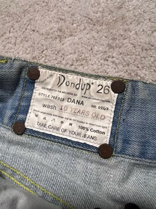 Mini gonna jeans DondUp