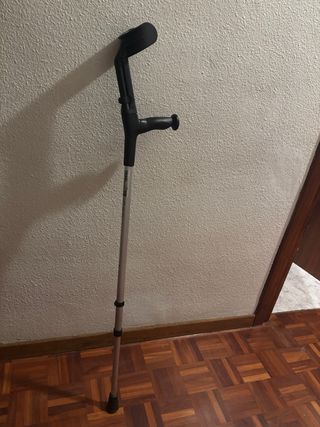 Muleta ergonómica ajustable – ligera, resistente y