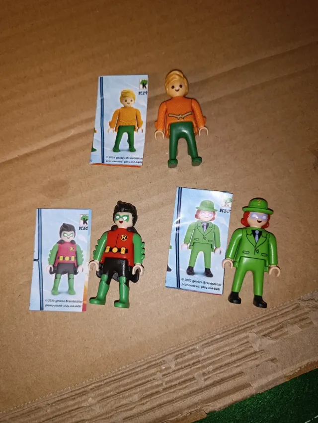 Figuras Kinder Playmobil DC Comics