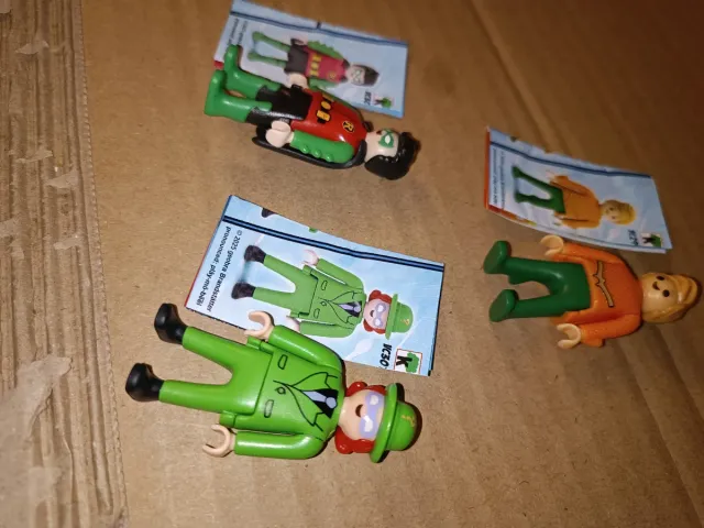 Figuras Kinder Playmobil DC Comics