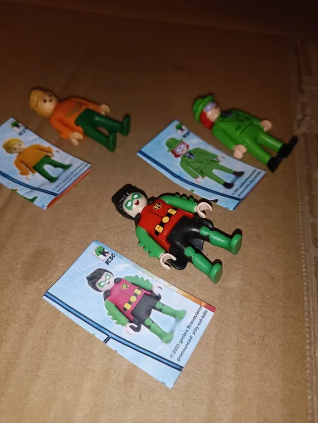 Figuras Kinder Playmobil DC Comics