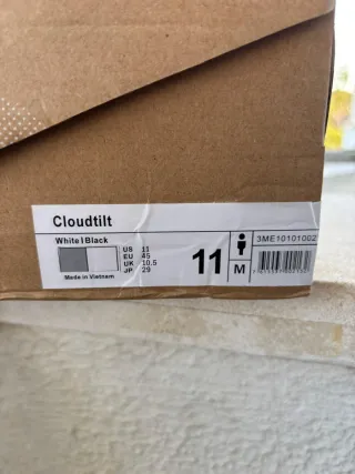 Zapatillas On Running Cloudtilt Gris/Blanco