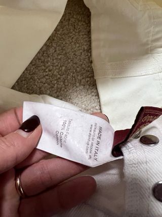 Minigonna DondUp bianca