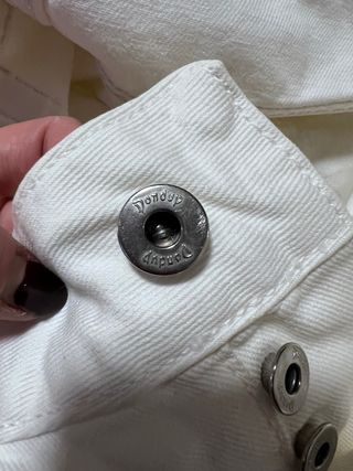 Minigonna DondUp bianca