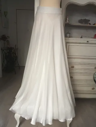 Falda de Novia Túl Mórbido color blanco