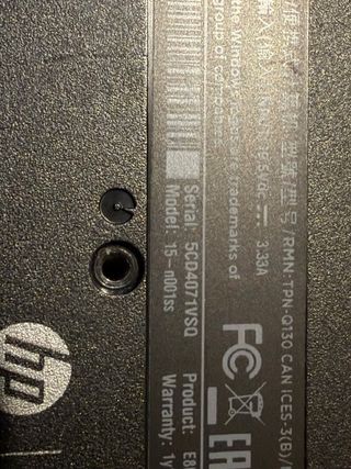 HP Pavilion 15 - para piezas