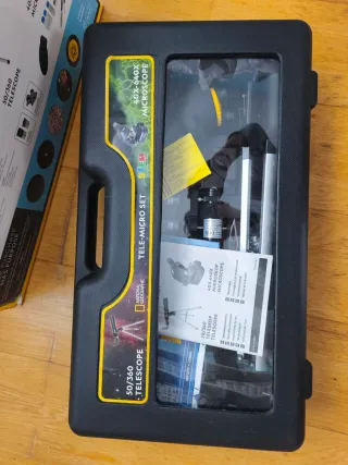 Set Telescopio y Microscopio National Geographic