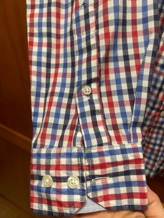 Camisa cuadros caballero