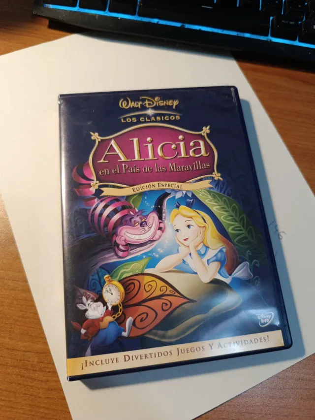 DVD Alice nel Paese delle Meraviglie Disney