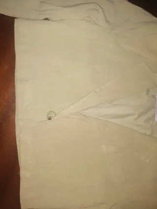 Blazer y pantalon Stradivarius oliva crop