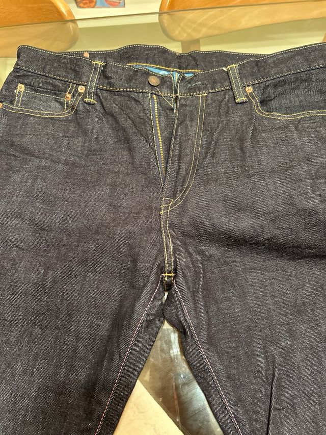 Vaqueros. Momotaro Jeans índigo.