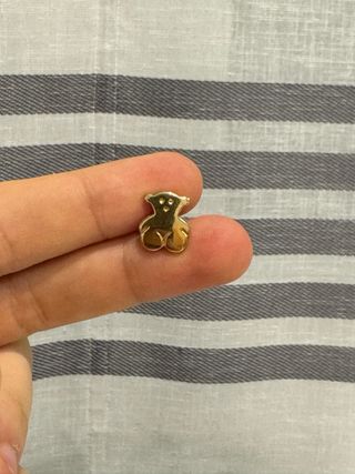 Reloj Tous Blanco y Oso Dorado