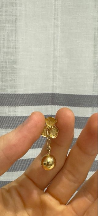 Reloj Tous Blanco y Oso Dorado