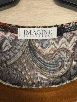 Blusa IMAGINE Paisley Marrón Multicolor