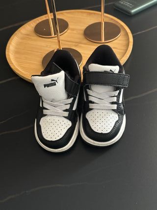 Scarpe Puma Bambino Nero/Bianco