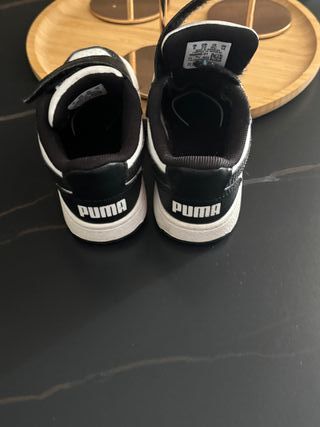 Scarpe Puma Bambino Nero/Bianco