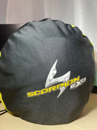 Casco Scorpion 390 Negro Mate Talla XS