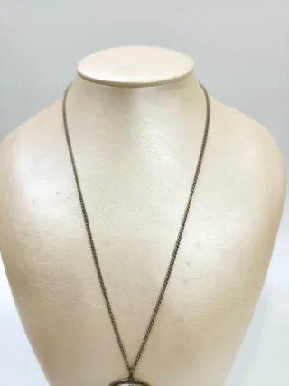 Collar - medalla con Virgen Corazón Sagrado