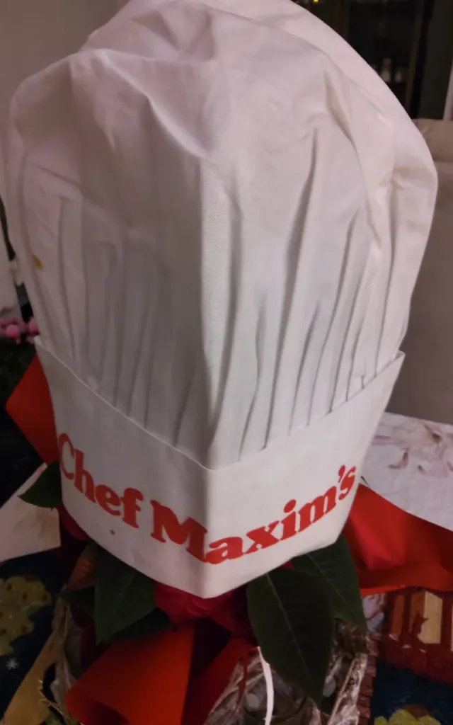 Gorro de Chef Maxim's Blanco