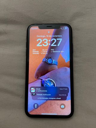 OFFERTA Apple iPhone X 64GB PARTE POSTERIORE rotta