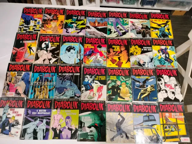 Diabolik - 117 fumetti anni 2000