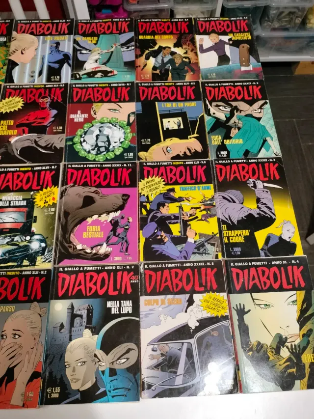 Diabolik - 117 fumetti anni 2000