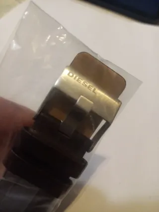 Correa Diesel Cuero Negro