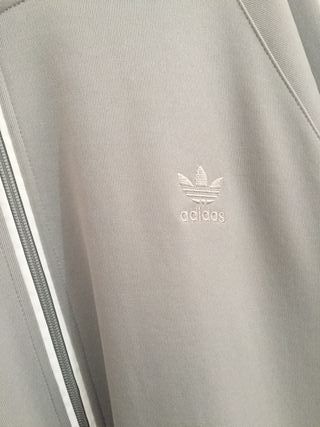 Chaqueta deportiva Retro Adidas Gris Talla XXL