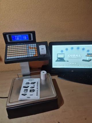 Balanza DIBAL con ticket y garantía.