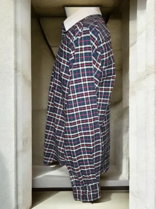 Camisa cuadros Pedro del Hierro azul y roja