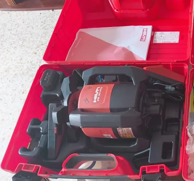 LASER HILTI PR 30  Trípode  Caja Cargador  Batería