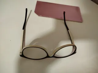 Moldura Gafas Carolina Herrera Negra y Rosa