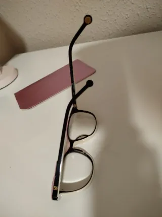 Moldura Gafas Carolina Herrera Negra y Rosa