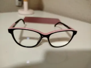 Moldura Gafas Carolina Herrera Negra y Rosa