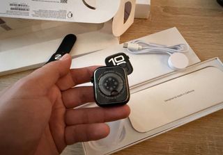 Apple Watch Negro/Plateado