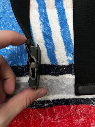 Cintura Calvin Klein Uomo Nera Regolabile