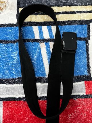 Cintura Calvin Klein Uomo Nera Regolabile