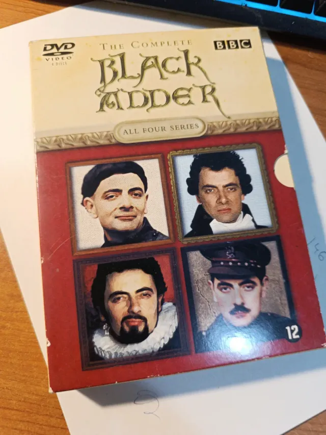 The Complete Black Adder DVD - Le 4 Serie