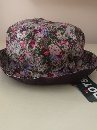 Gorro impermeable señora floral