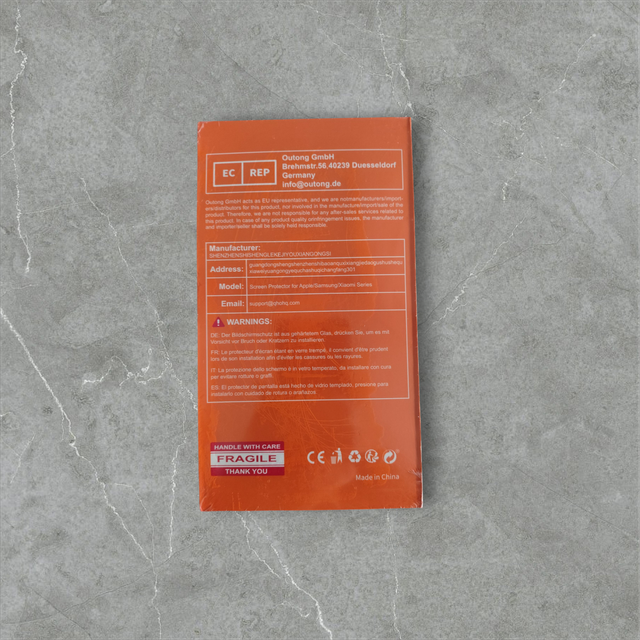 QHOHQ Protector Pantalla Tempered Glass iPhone 16