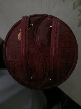 Joyero grande rojo con compartimentos