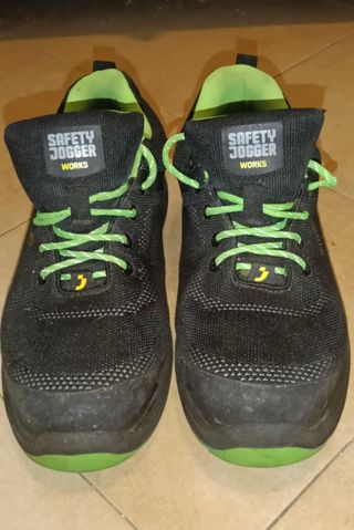 Scarpe antinfortunistiche Safety Jogger nere e ver