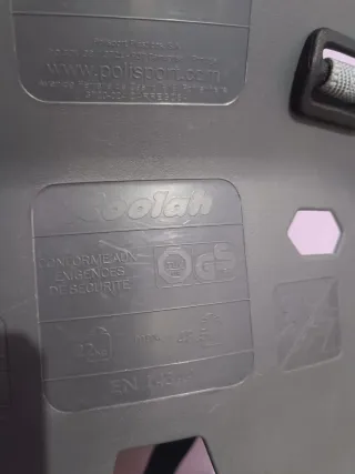 Asiento bici niño Polisport