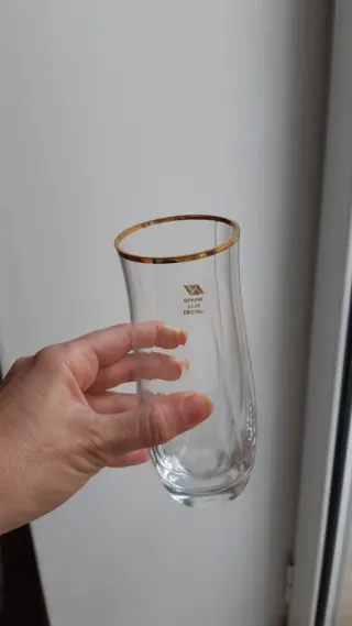 Set Vintage cestello ghiaccio e 3 bicchieri