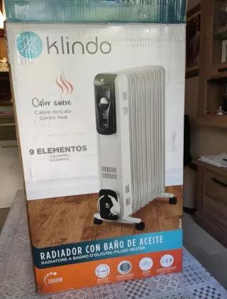 Calefactor Aceite Klindo 2000W 9 Elementos