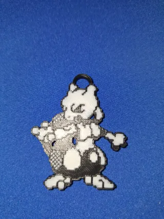Llavero Mewtwo Pixelado